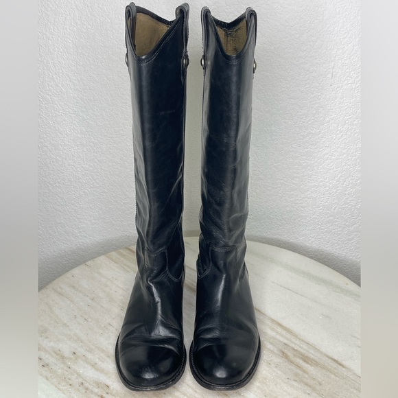 Frye boots riding “Melissa” button sz 8 style 77167-BKX - Picture 1 of 10